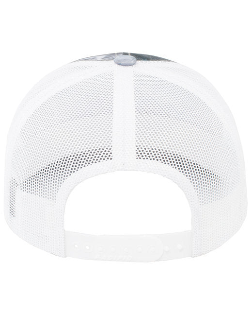 Pacific Headwear 107C Snapback Trucker Hat Doba